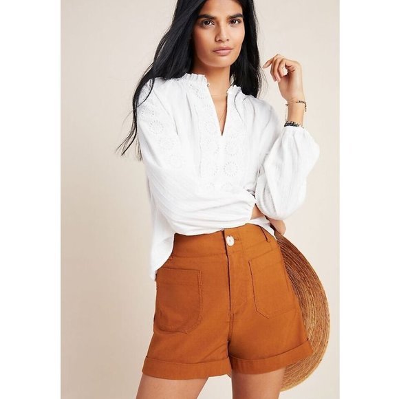 Anthropologie Pants - Anthropologie | NWT Megan Patch Pocket Shorts